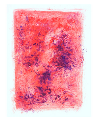 Farbwirbel - Violett auf Rot 3
