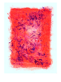 Farbwirbel - Violett auf Rot 4